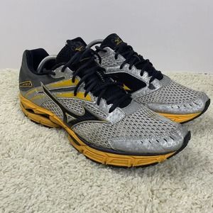 Asics Wave Inspire 9 Size 12.5 Mens Orange/Grey Mizuno